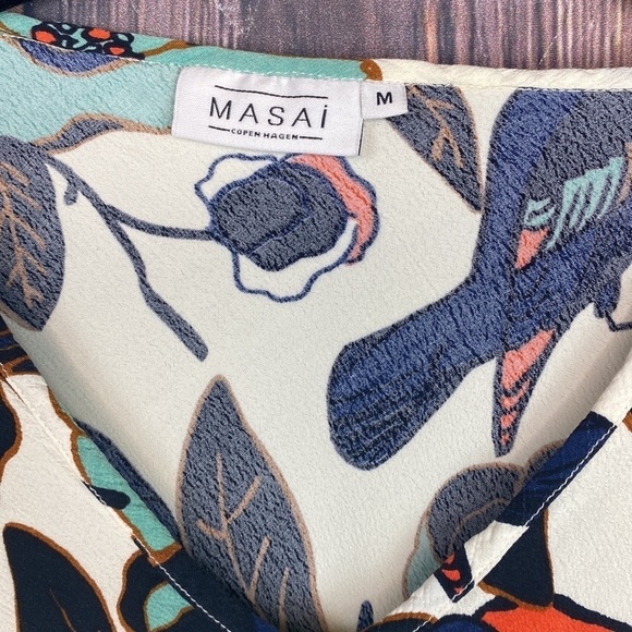 Masai Floral Print Tunic - Size Medium - Picture 3 of 13